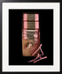 Box of pink shoelaces black frame